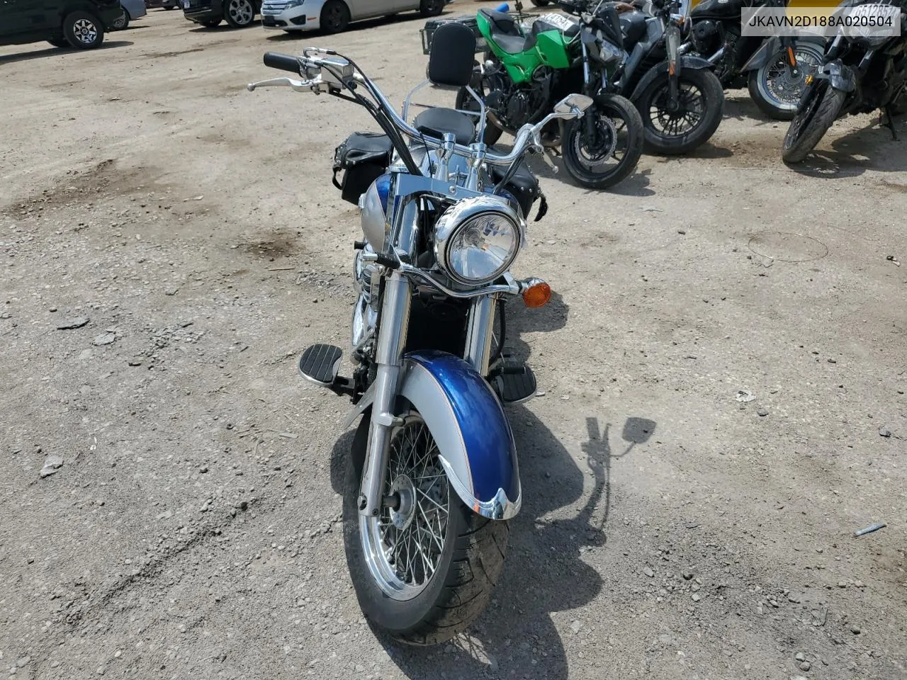 2008 Kawasaki Vn900 D VIN: JKAVN2D188A020504 Lot: 64966834