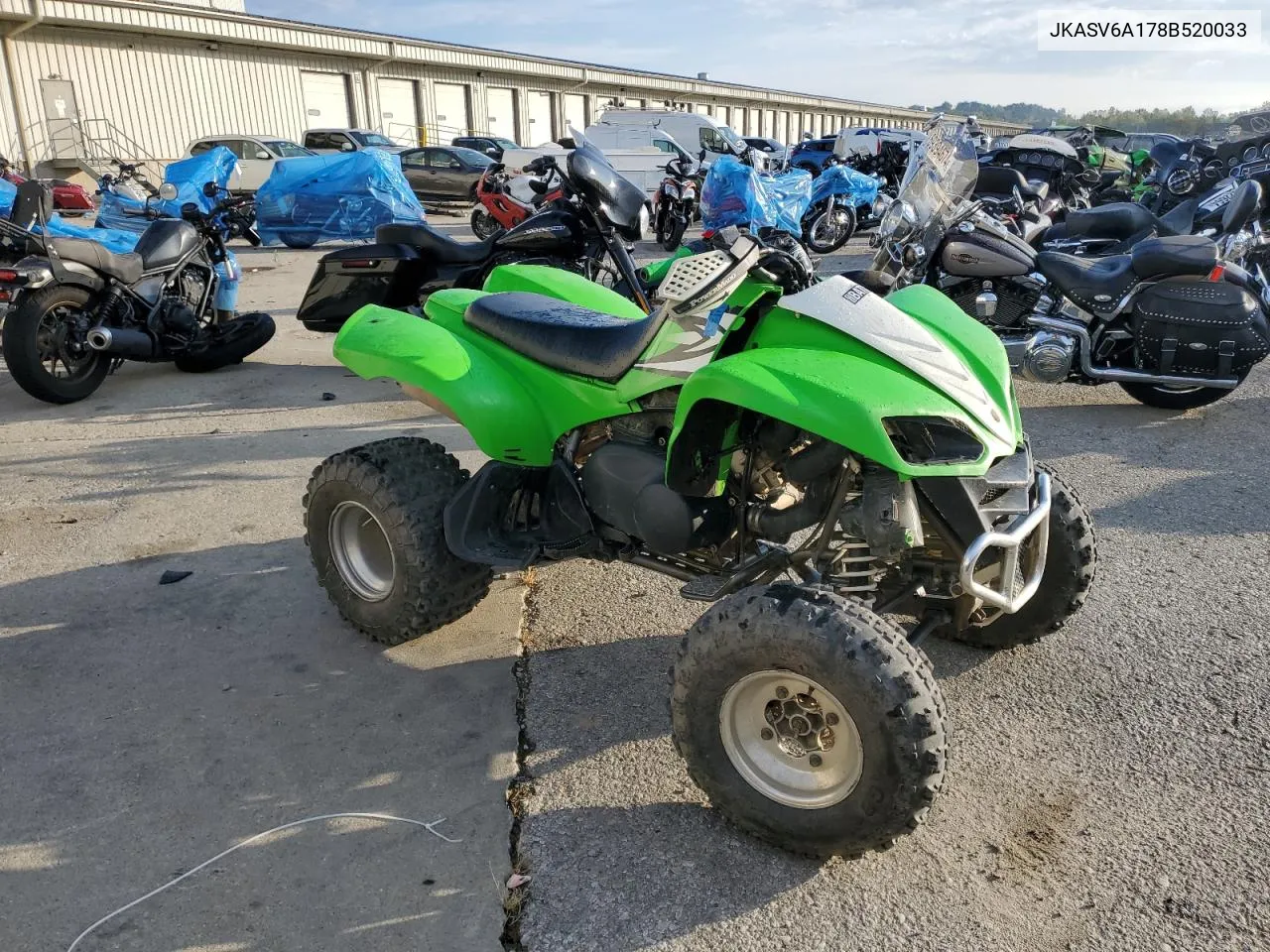 2008 Kawasaki Ksv700 A VIN: JKASV6A178B520033 Lot: 72633274