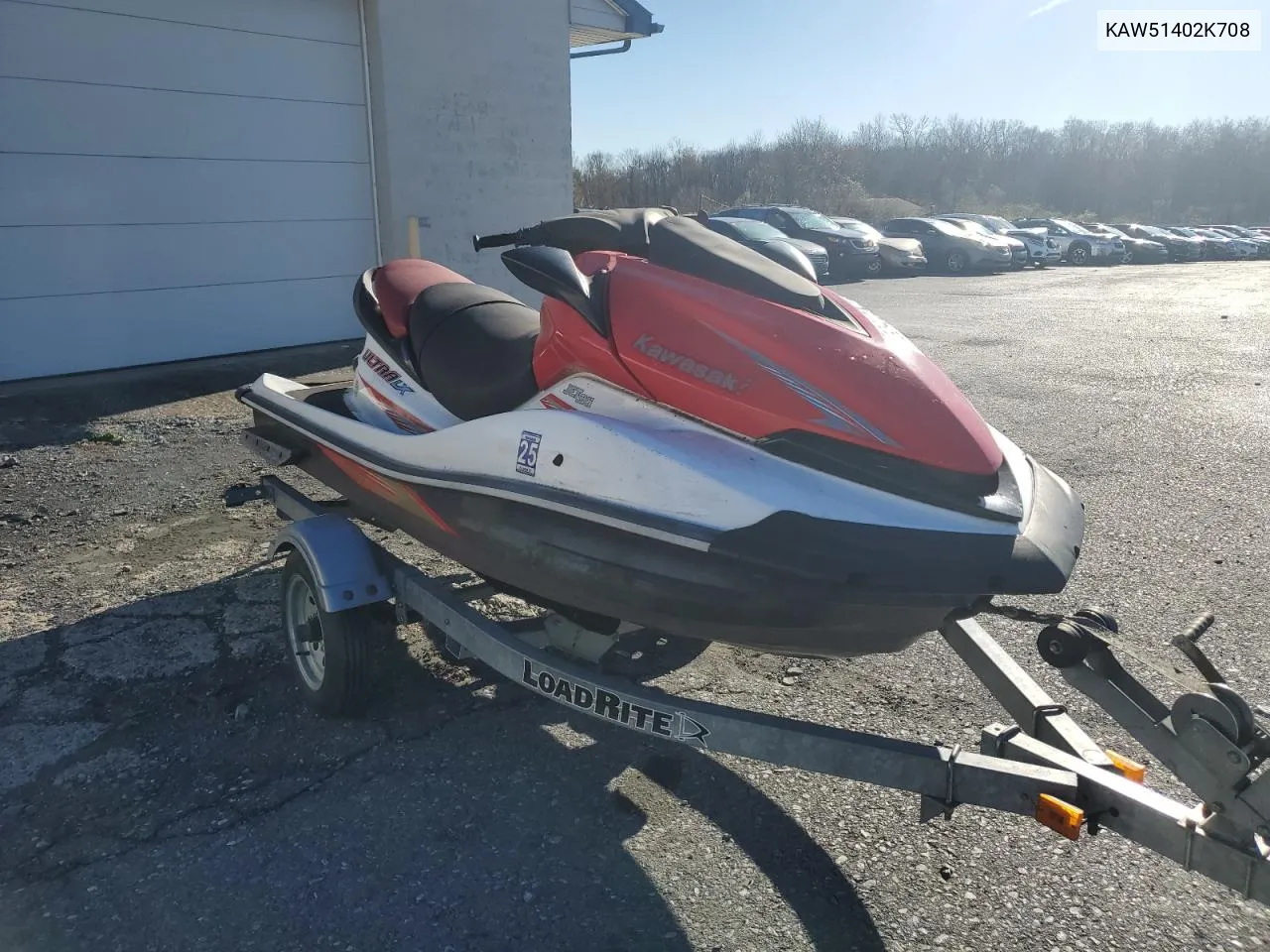 2008 Kawasaki Jetski VIN: KAW51402K708 Lot: 79340084