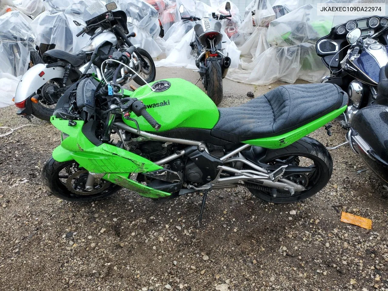 JKAEXEC109DA22974 2009 Kawasaki Ex650 C