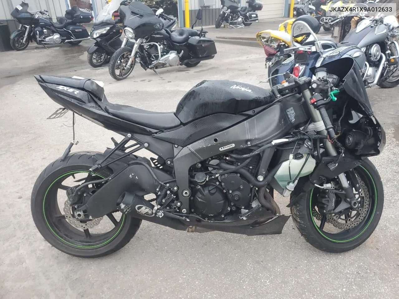 2009 Kawasaki Zx600 R VIN: JKAZX4R1X9A012633 Lot: 73961614