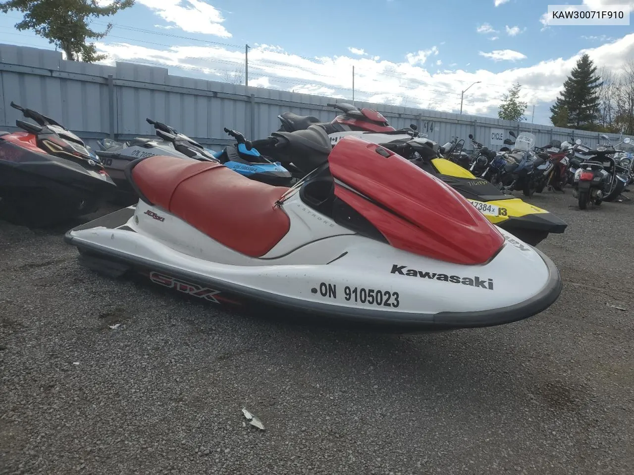 KAW30071F910 2010 Kawasaki Stx