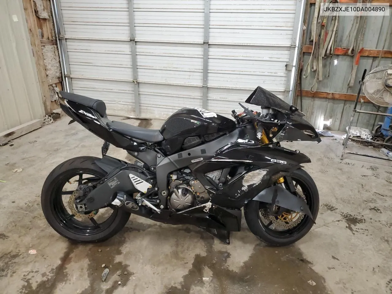 2013 Kawasaki Zx636 E VIN: JKBZXJE10DA004890 Lot: 70246064