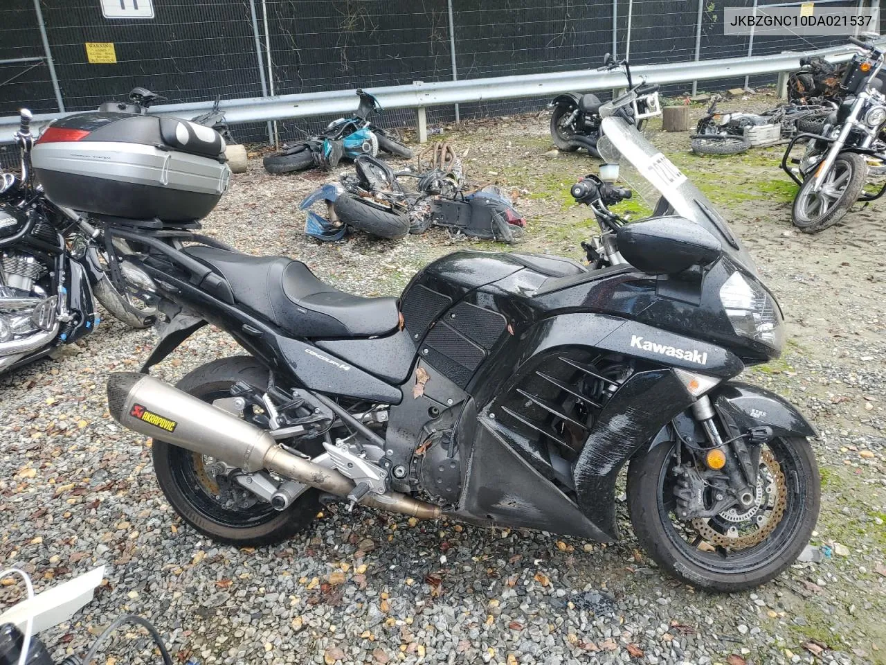 2013 Kawasaki Zg1400 C VIN: JKBZGNC10DA021537 Lot: 72702524