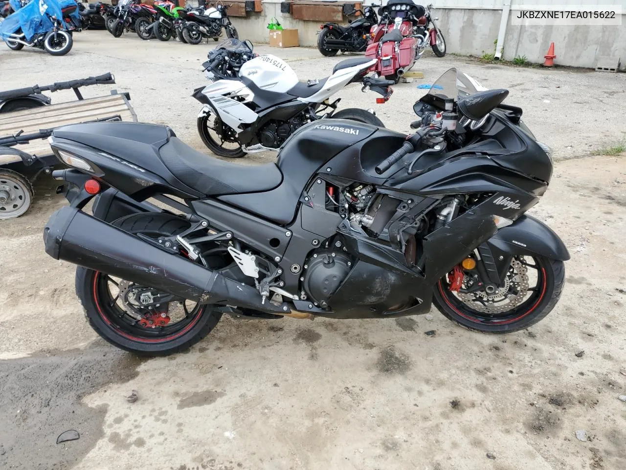 2014 Kawasaki Zx1400 E VIN: JKBZXNE17EA015622 Lot: 73241304