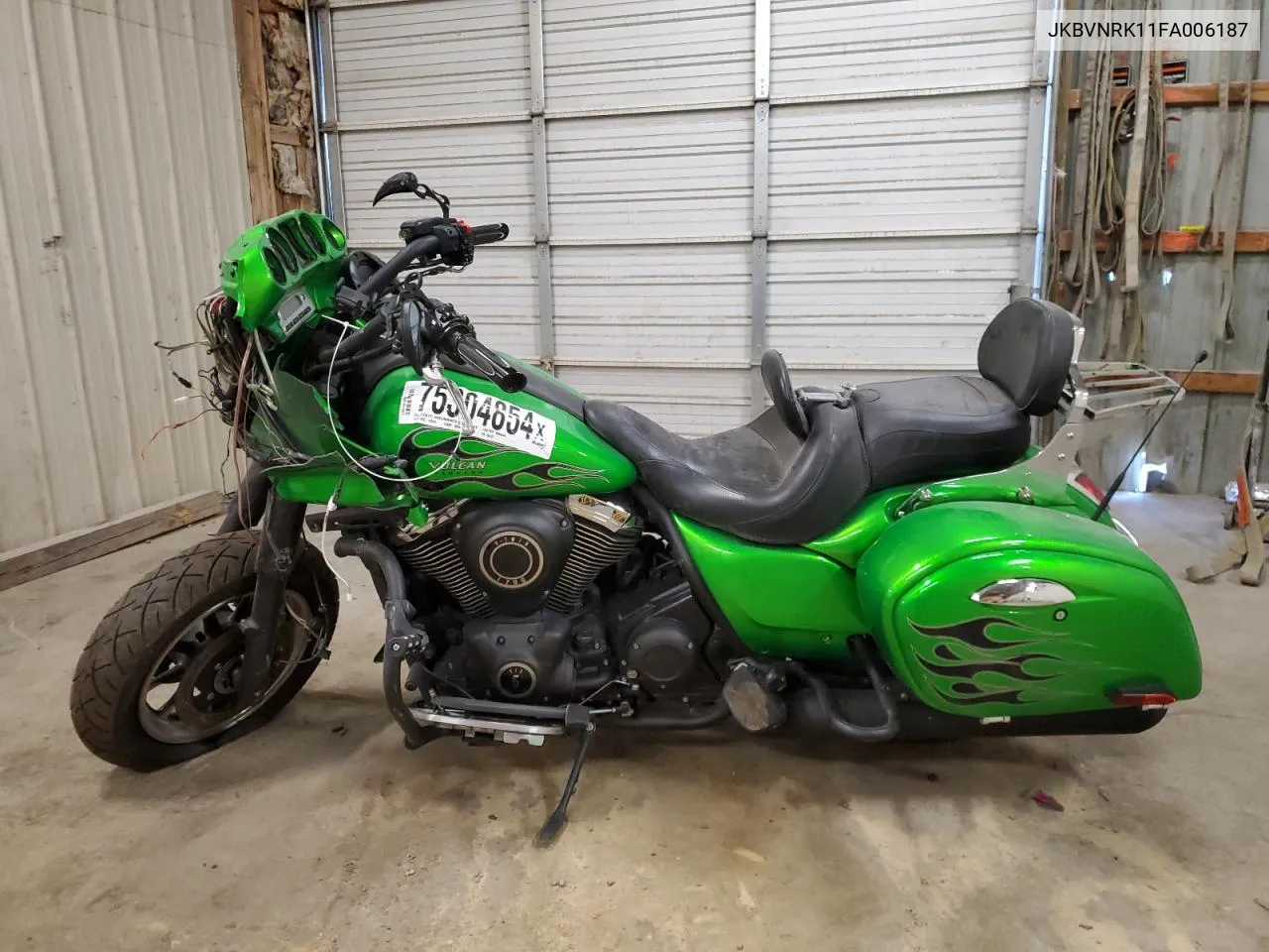 2015 Kawasaki Vn1700 K VIN: JKBVNRK11FA006187 Lot: 75304854