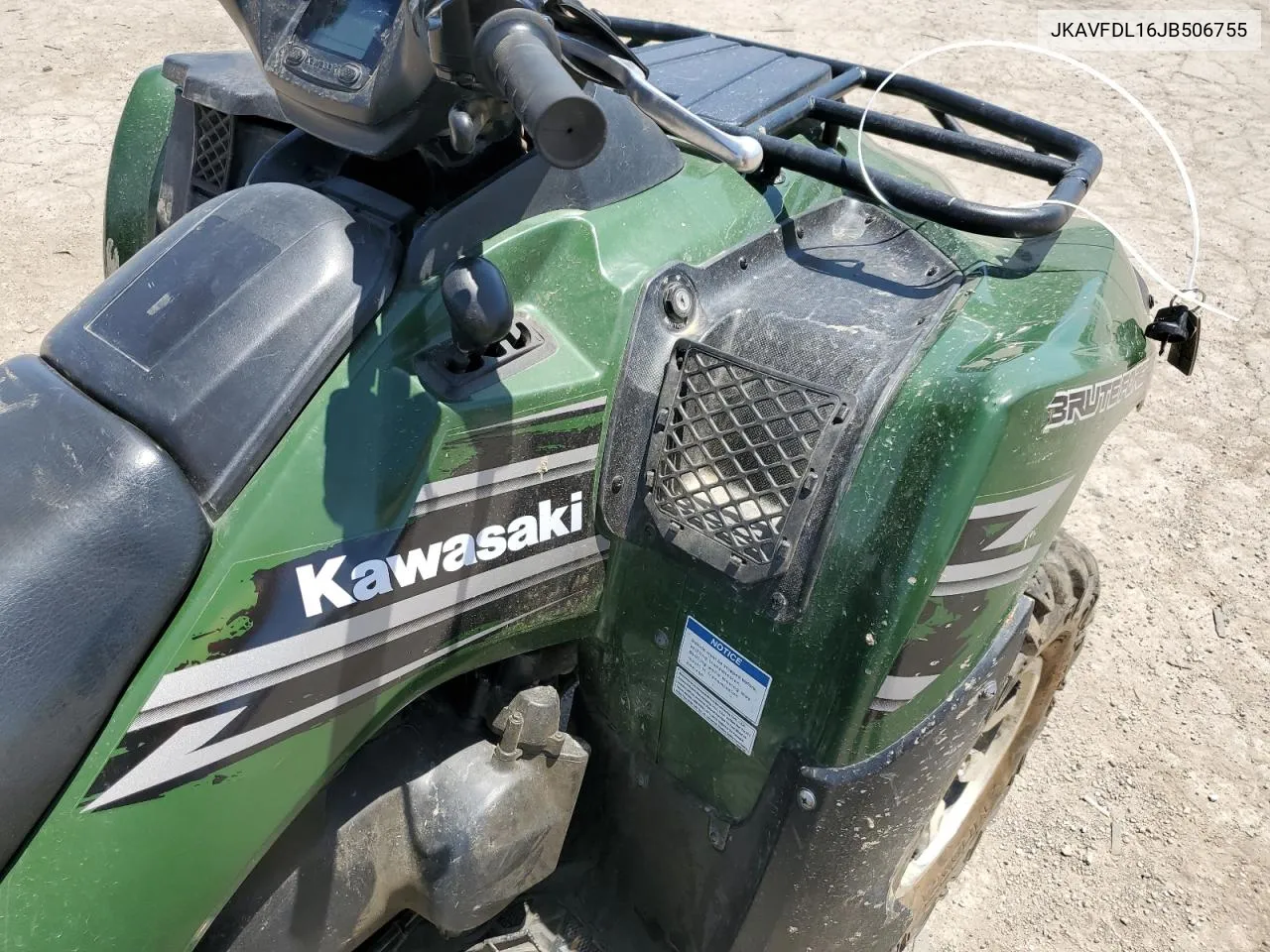 JKAVFDL16JB506755 2018 Kawasaki Kvf750 L