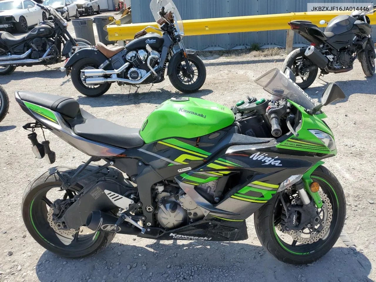 2018 Kawasaki Zx636 F VIN: JKBZXJF16JA014446 Lot: 65233544