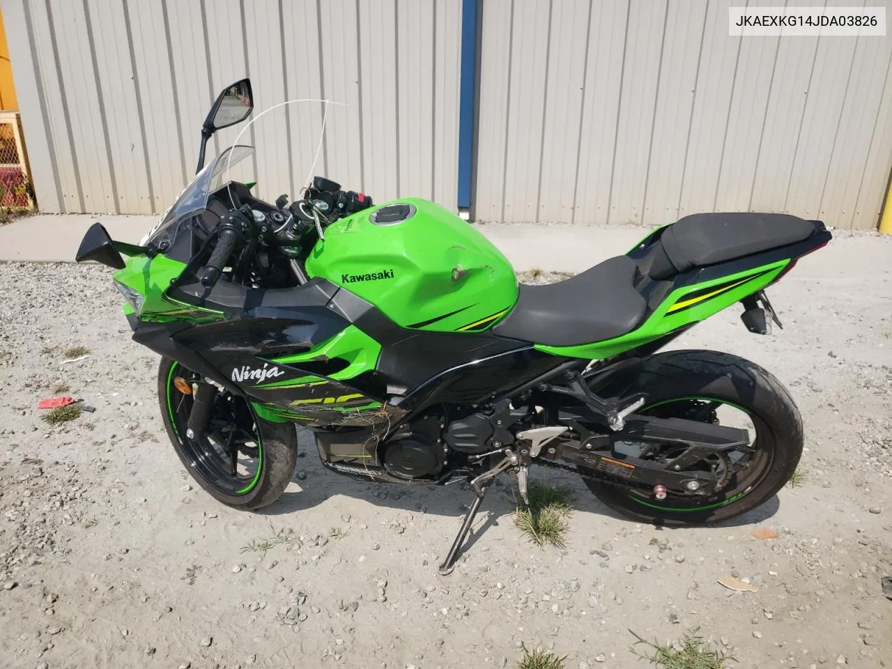 2018 Kawasaki Ex400 VIN: JKAEXKG14JDA03826 Lot: 70876334