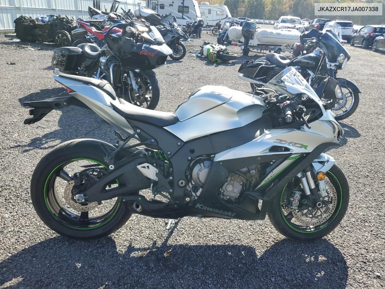 JKAZXCR17JA007338 2018 Kawasaki Zx1000 R