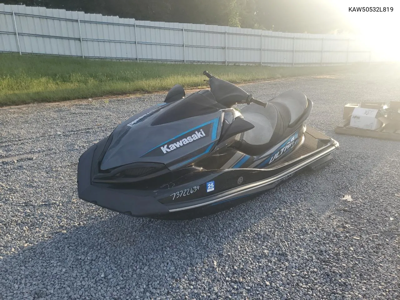 2019 Kawasaki Jet Ski VIN: KAW50532L819 Lot: 73722634