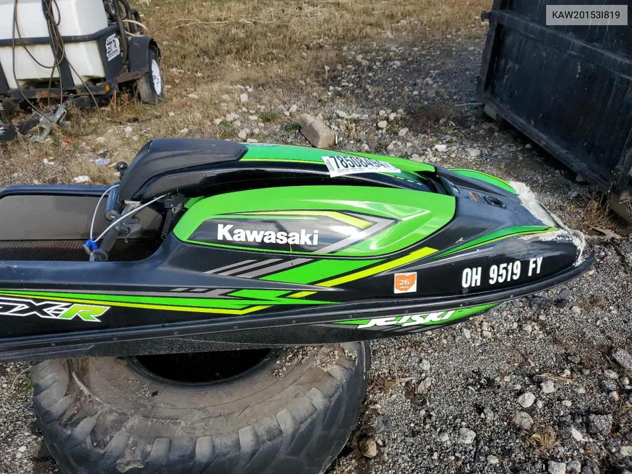 2019 Kawasaki Jet Ski VIN: KAW20153I819 Lot: 78508494