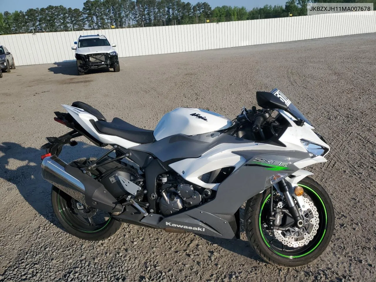 JKBZXJH11MA007678 2021 Kawasaki Zx636 K