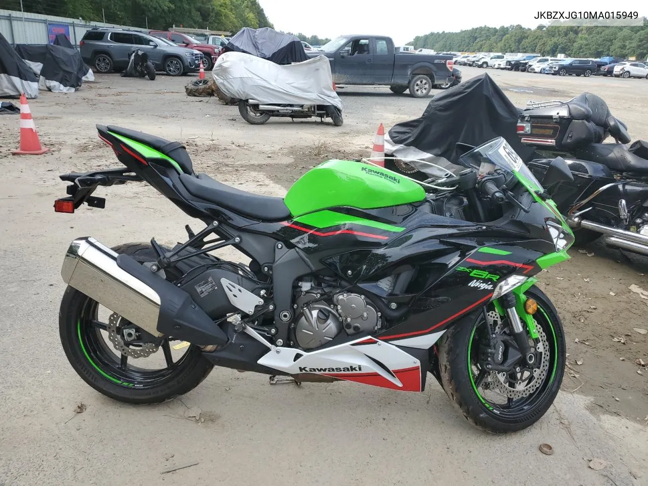 JKBZXJG10MA015949 2021 Kawasaki Zx636 K