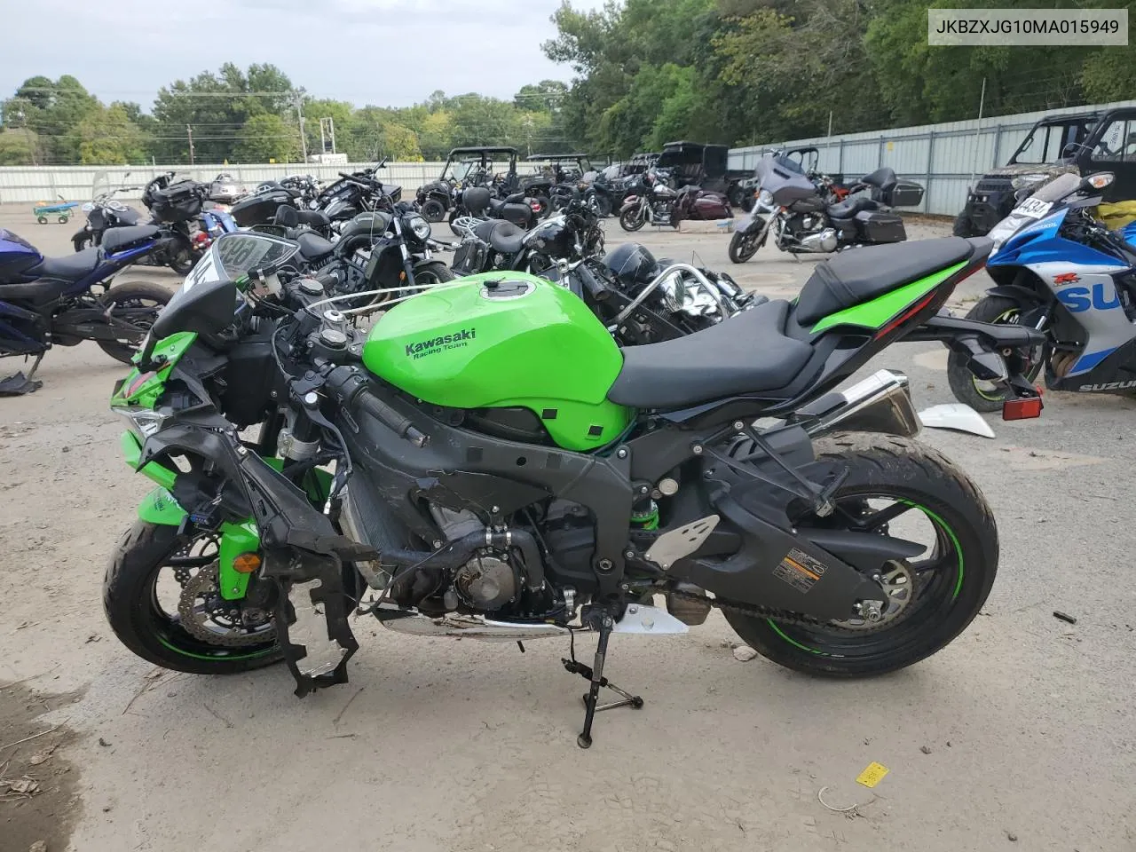 JKBZXJG10MA015949 2021 Kawasaki Zx636 K