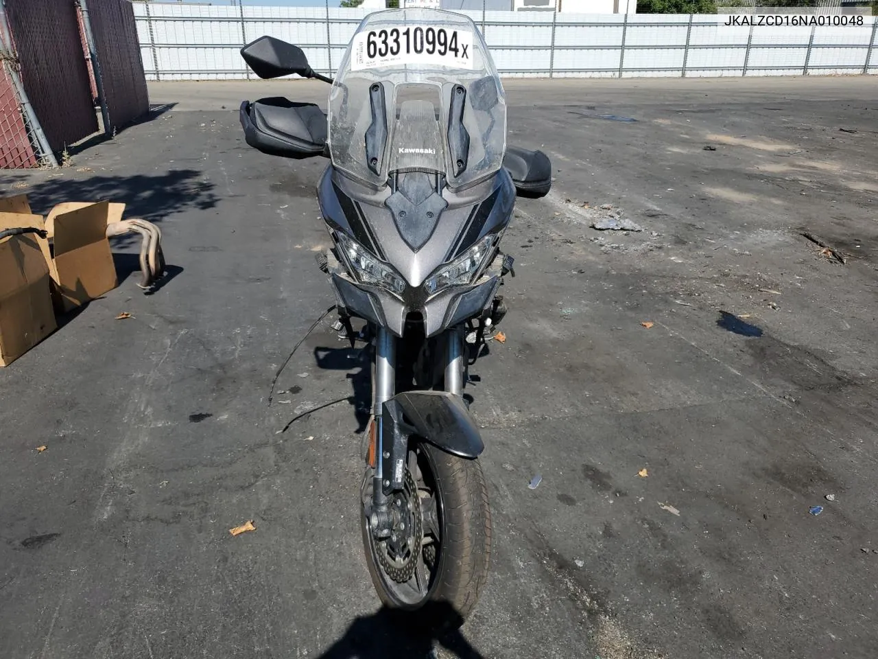 2022 Kawasaki Klz1000 D VIN: JKALZCD16NA010048 Lot: 63310994