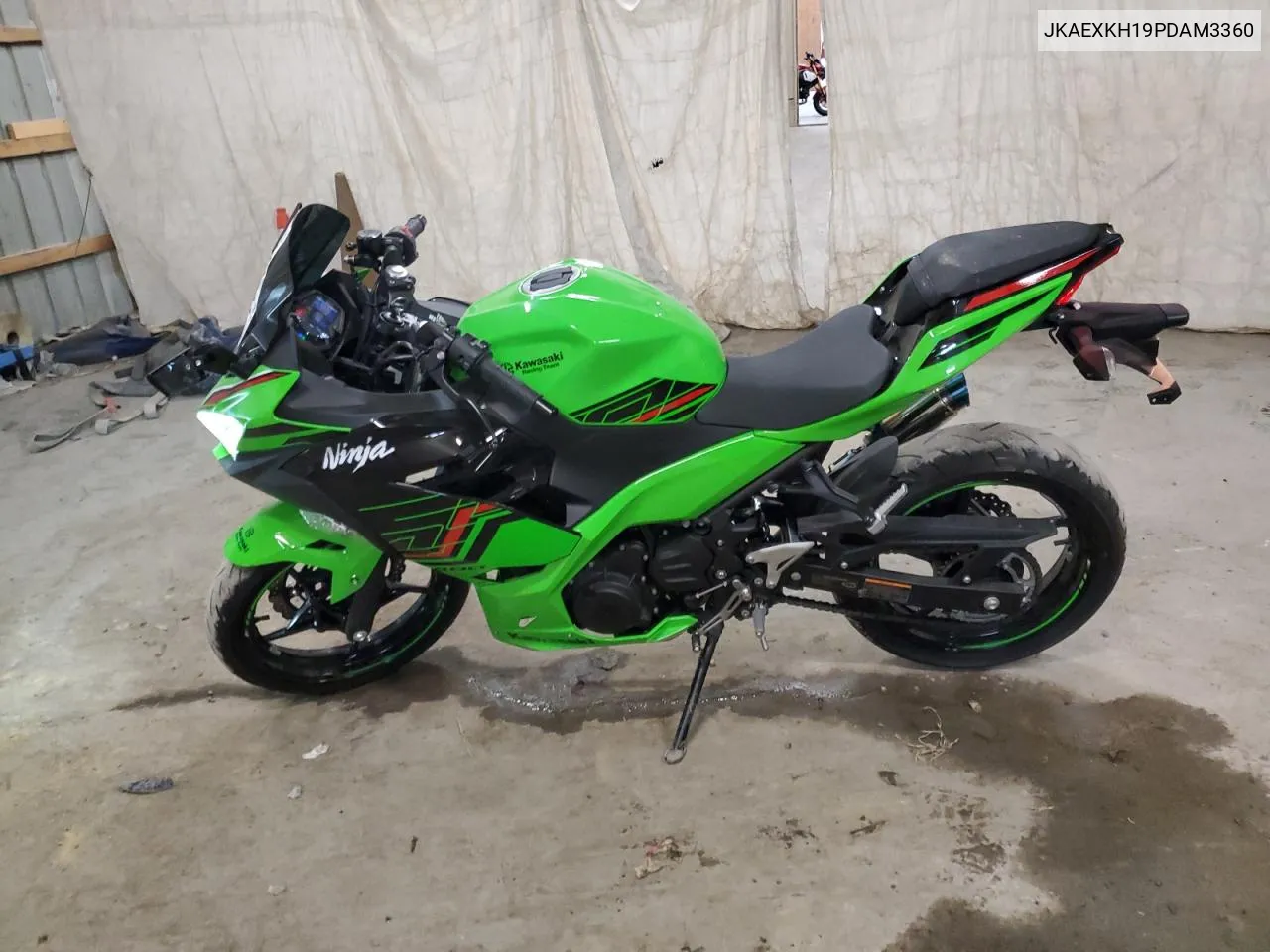 2023 Kawasaki Ex400 VIN: JKAEXKH19PDAM3360 Lot: 71055624