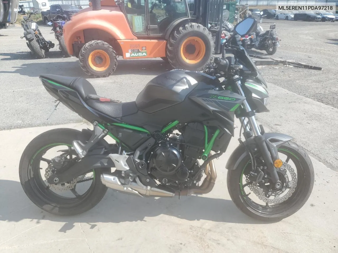 2023 Kawasaki Er650 N VIN: ML5EREN11PDA97218 Lot: 71289584