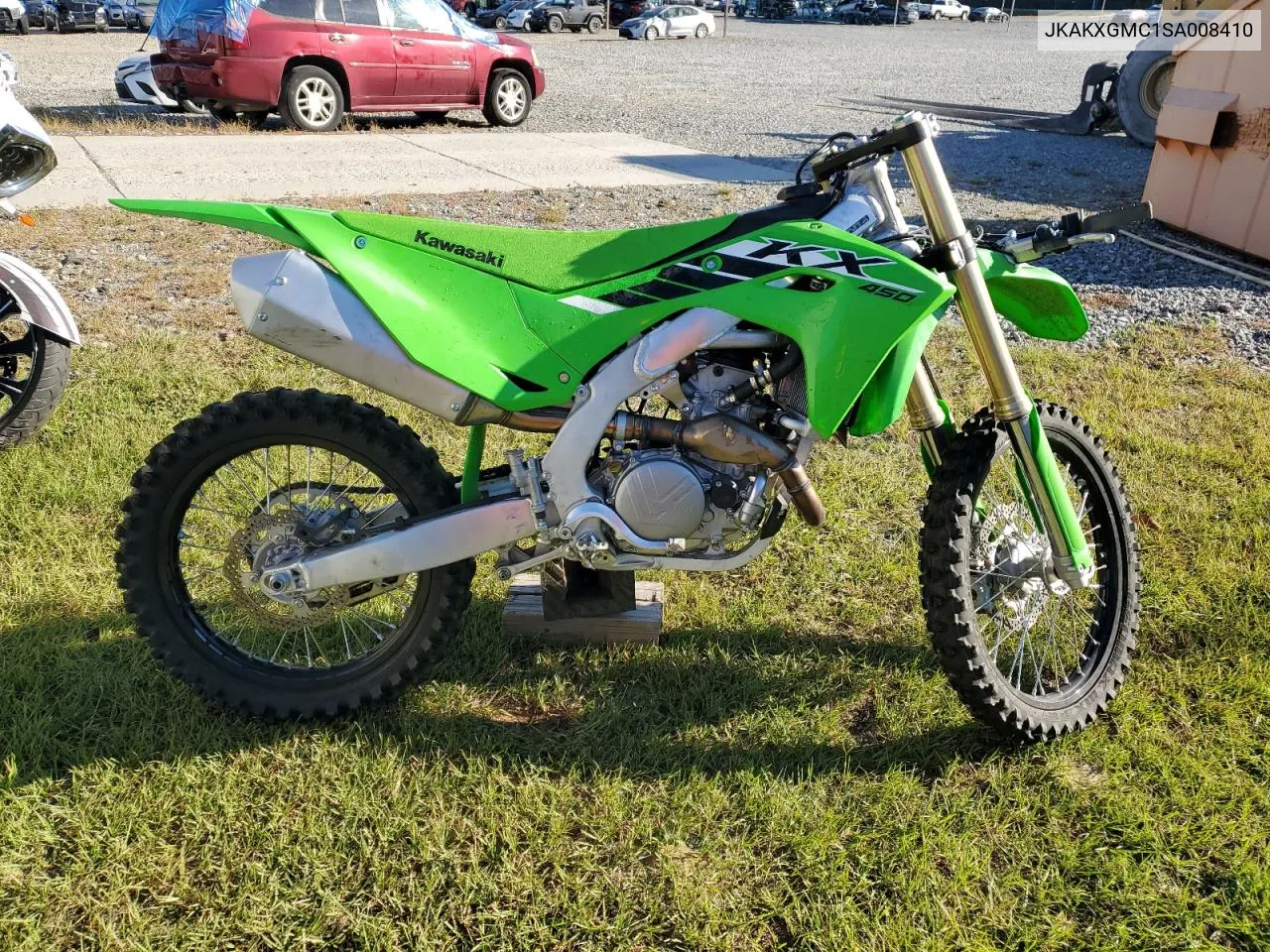 2025 Kawasaki Kx450 M VIN: JKAKXGMC1SA008410 Lot: 76675534