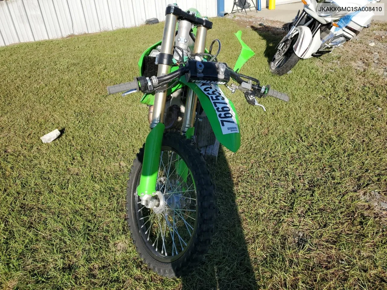 2025 Kawasaki Kx450 M VIN: JKAKXGMC1SA008410 Lot: 76675534