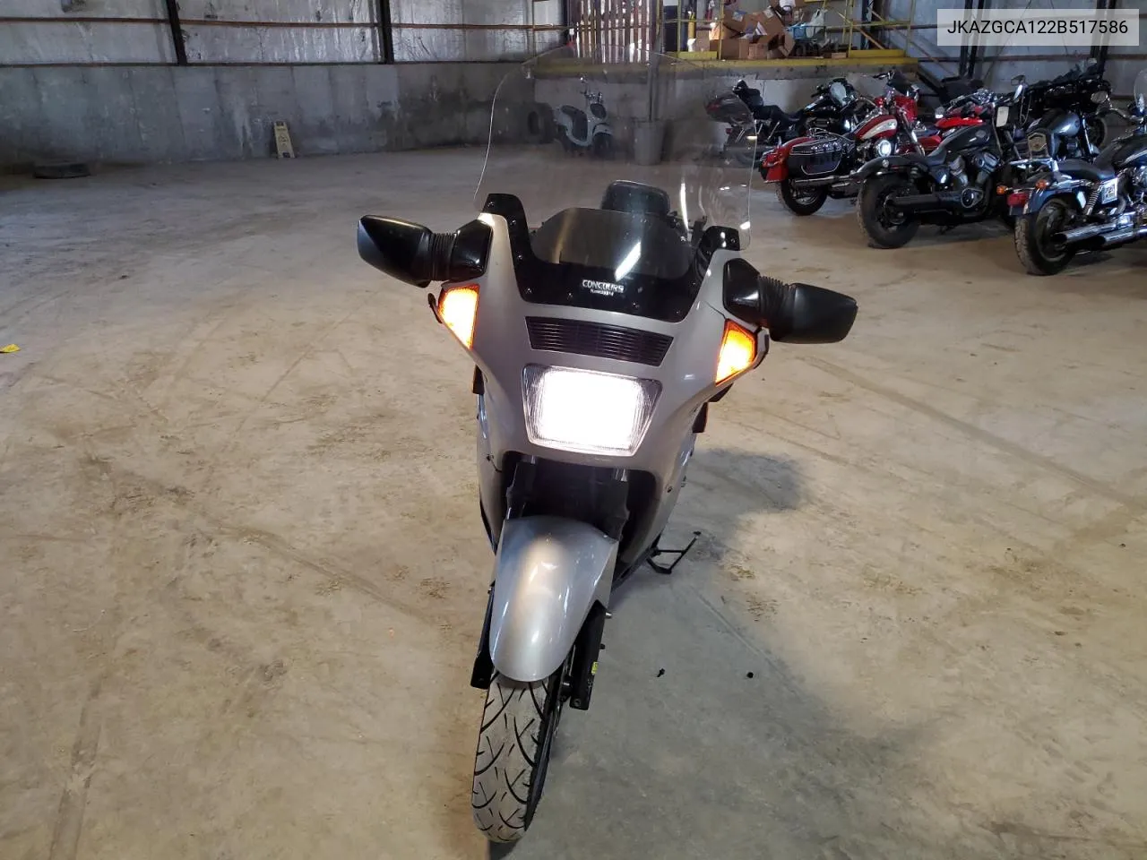 2002 Kawasaki Zg1000 VIN: JKAZGCA122B517586 Lot: 78605304