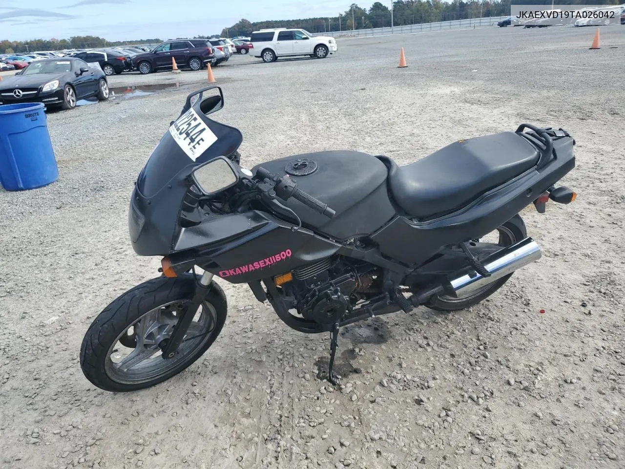 1996 Kawasaki Ex500 D VIN: JKAEXVD19TA026042 Lot: 78222544