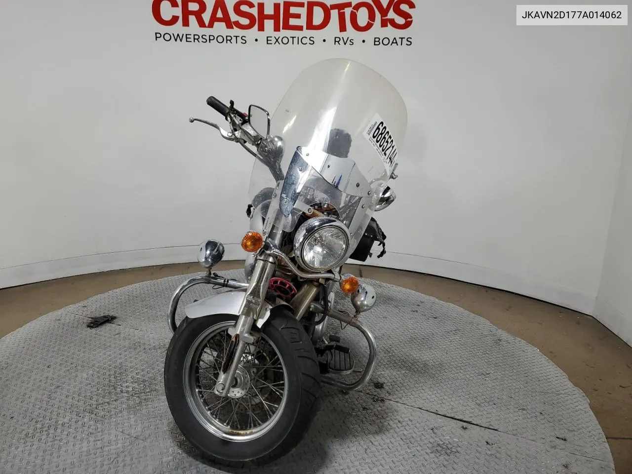 2007 Kawasaki Vn900 D VIN: JKAVN2D177A014062 Lot: 68652144