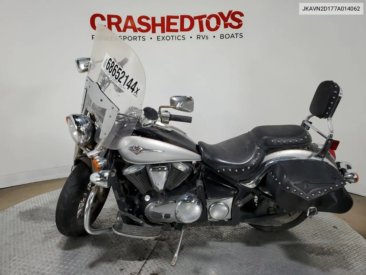 2007 Kawasaki Vn900 D VIN: JKAVN2D177A014062 Lot: 68652144