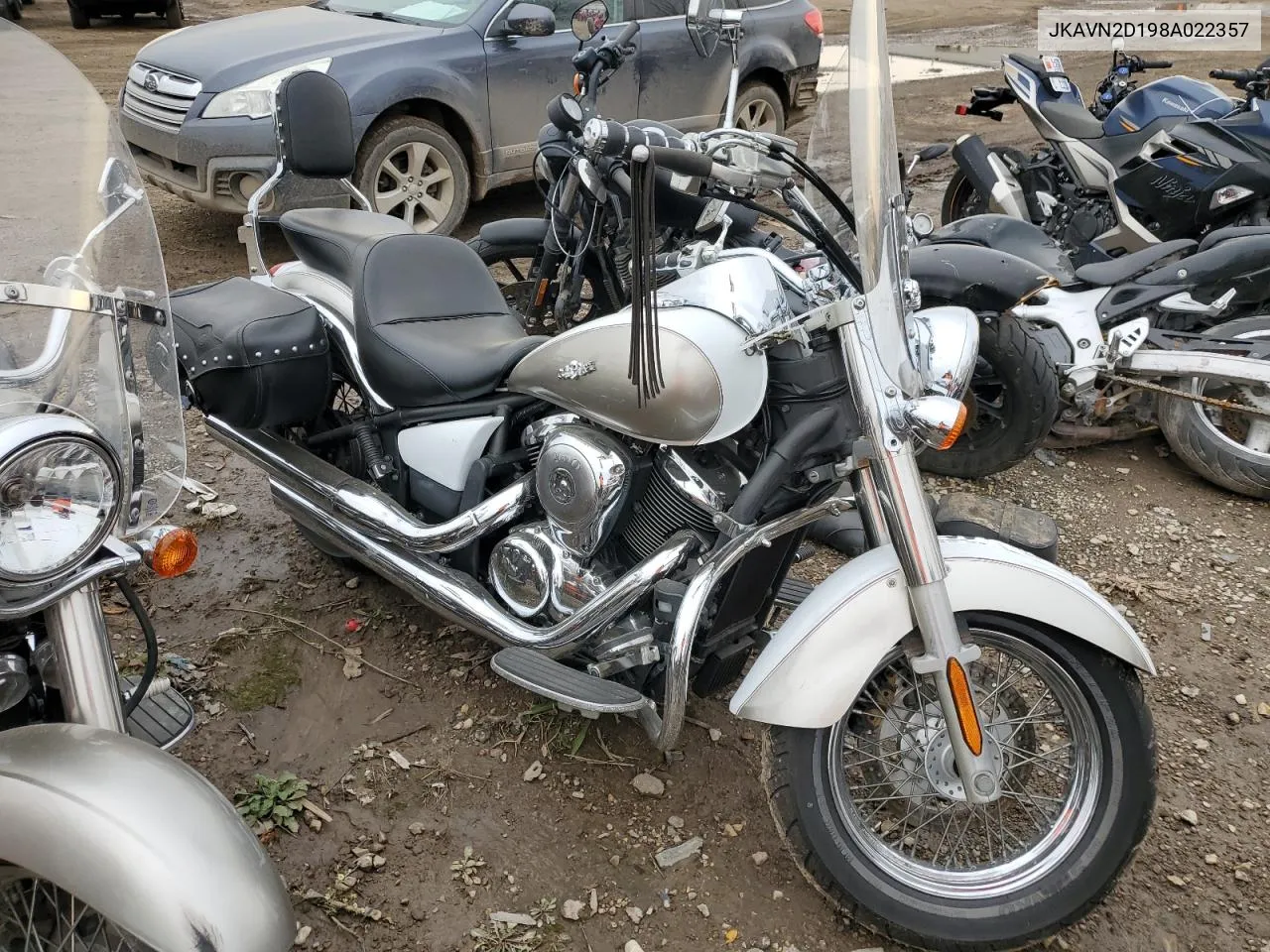 2008 Kawasaki Vn900 D VIN: JKAVN2D198A022357 Lot: 79902534