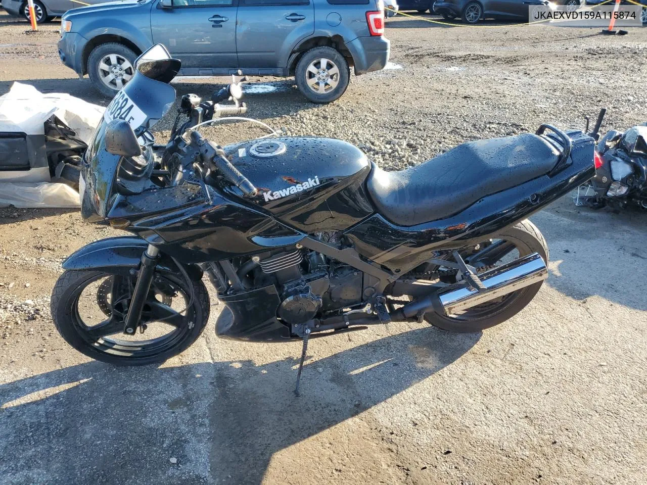 2009 Kawasaki Ex500 D VIN: JKAEXVD159A115874 Lot: 67093684