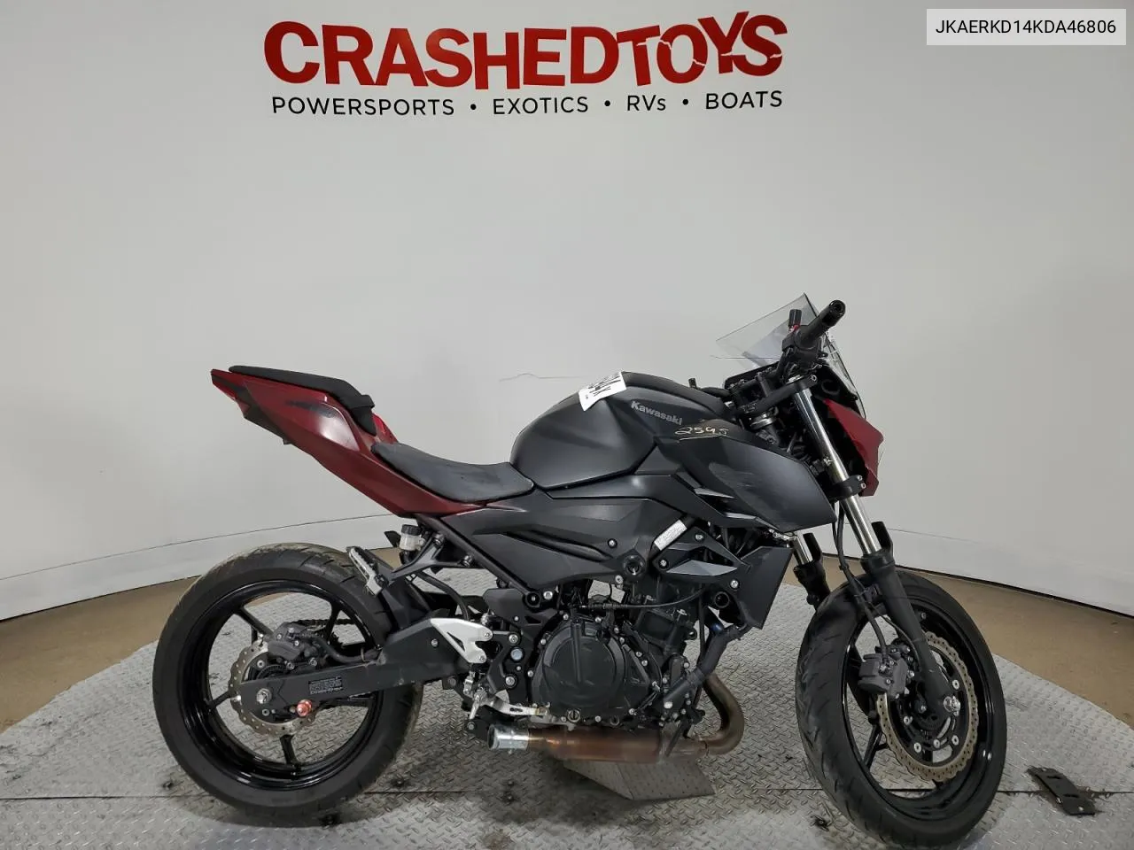 2019 Kawasaki Er400 D VIN: JKAERKD14KDA46806 Lot: 72216694