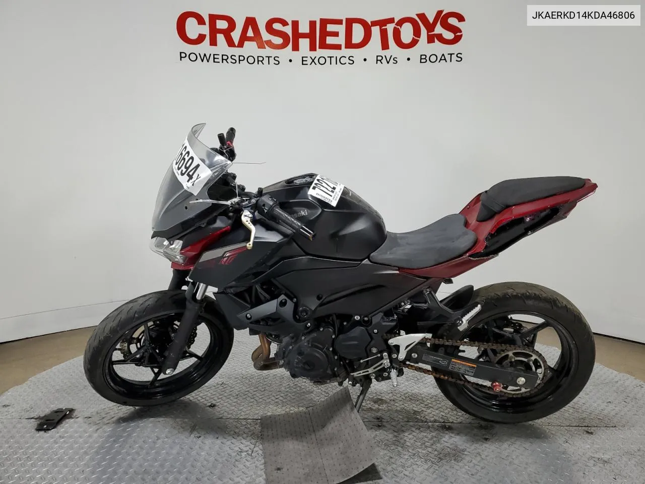 2019 Kawasaki Er400 D VIN: JKAERKD14KDA46806 Lot: 72216694