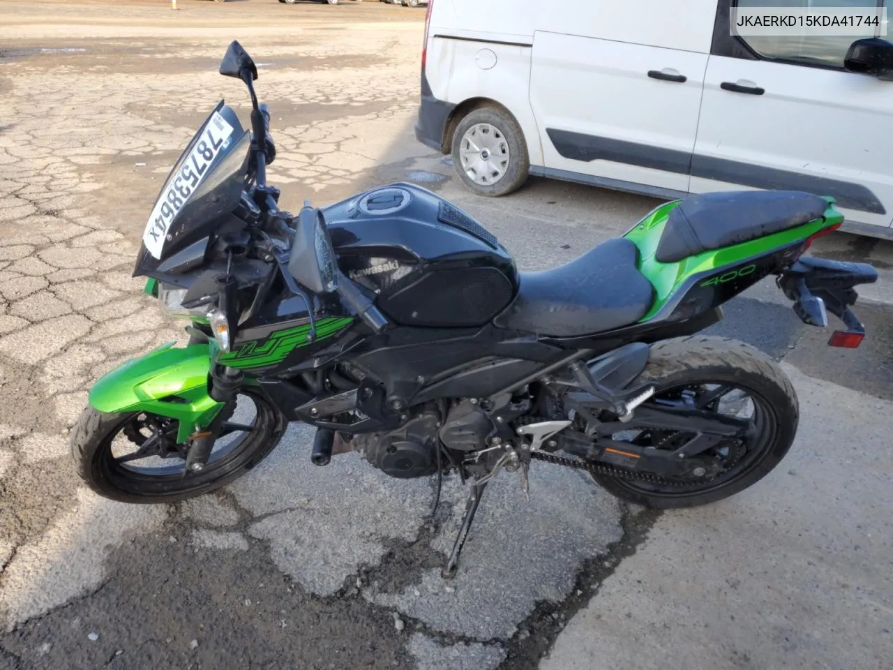 2019 Kawasaki Er400 D VIN: JKAERKD15KDA41744 Lot: 78753864