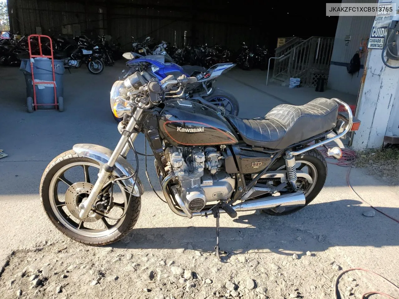 JKAKZFC1XCB513765 1982 Kawasaki Kz550 C