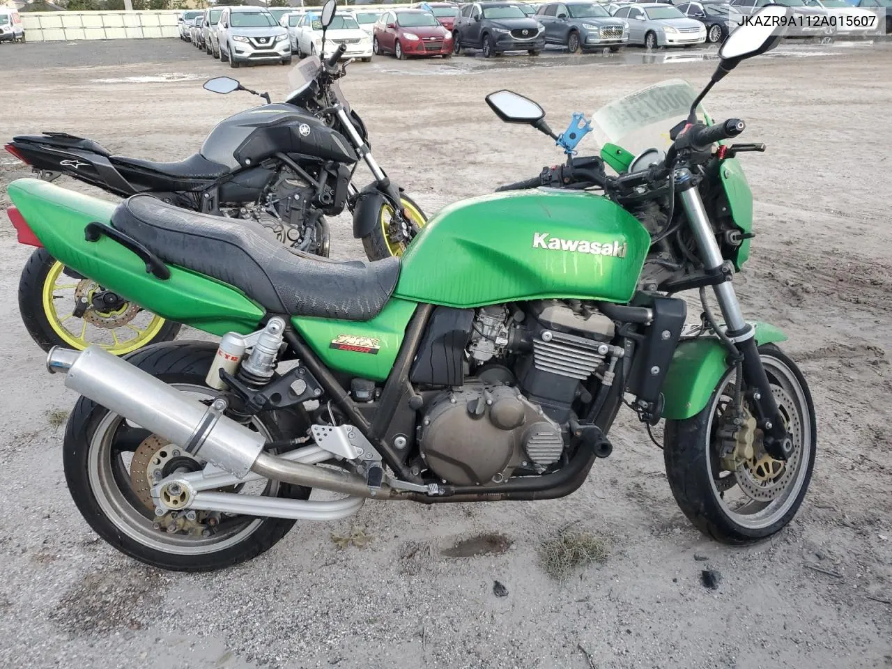 2002 Kawasaki Zr1200 A VIN: JKAZR9A112A015607 Lot: 76087914