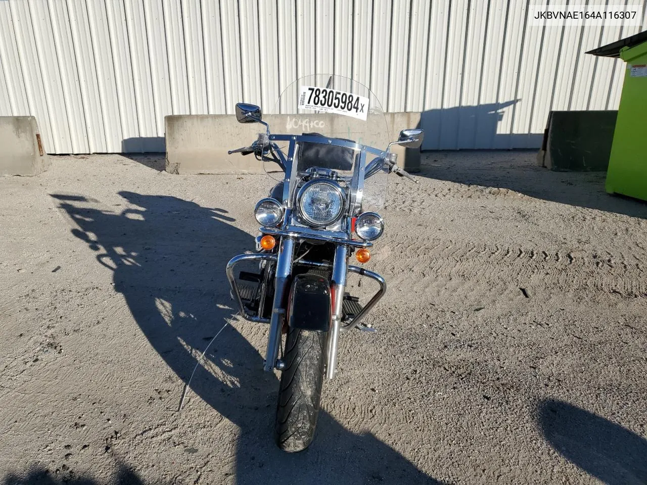 2004 Kawasaki Vn1500 E VIN: JKBVNAE164A116307 Lot: 78305984