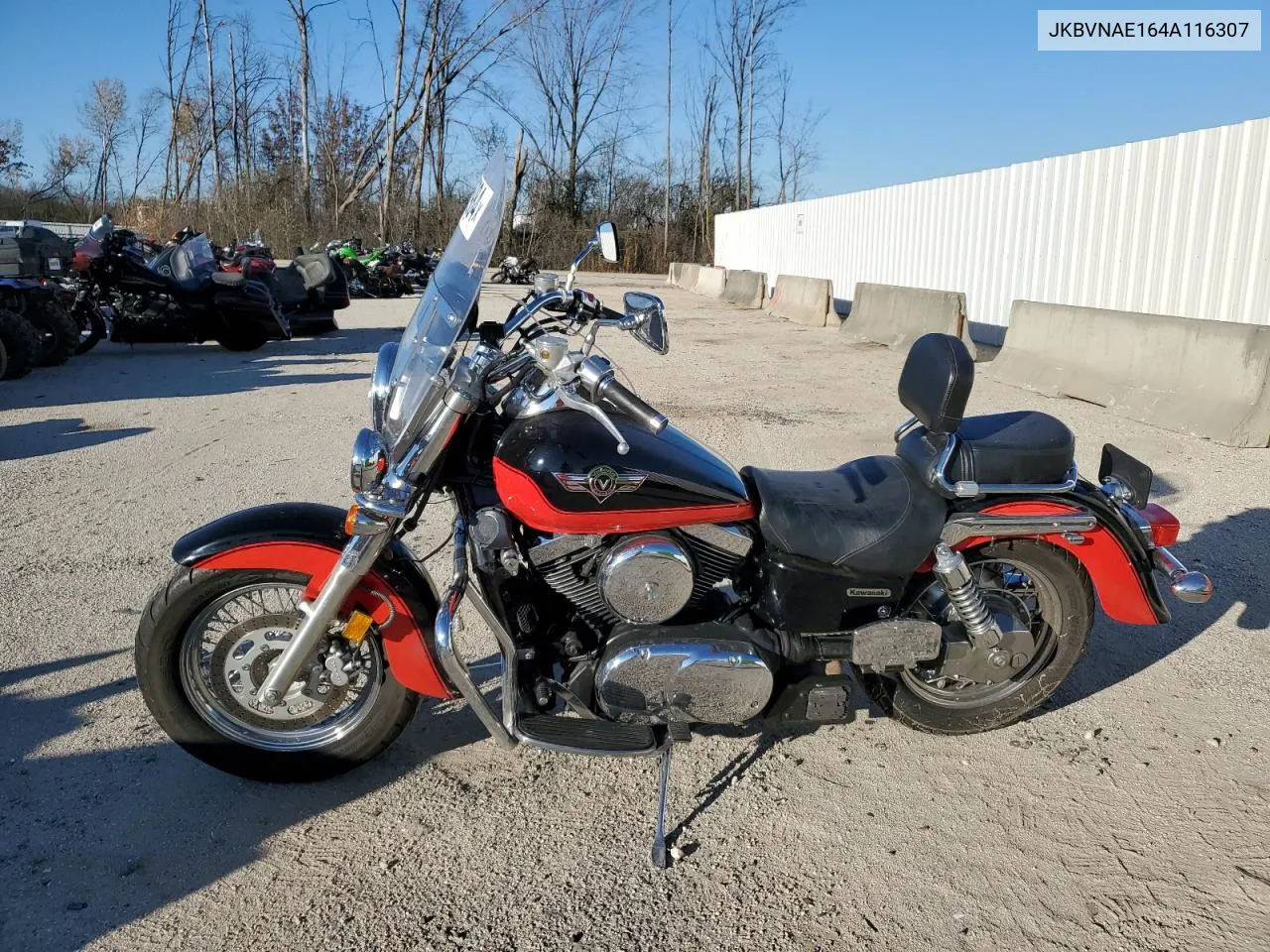 2004 Kawasaki Vn1500 E VIN: JKBVNAE164A116307 Lot: 78305984