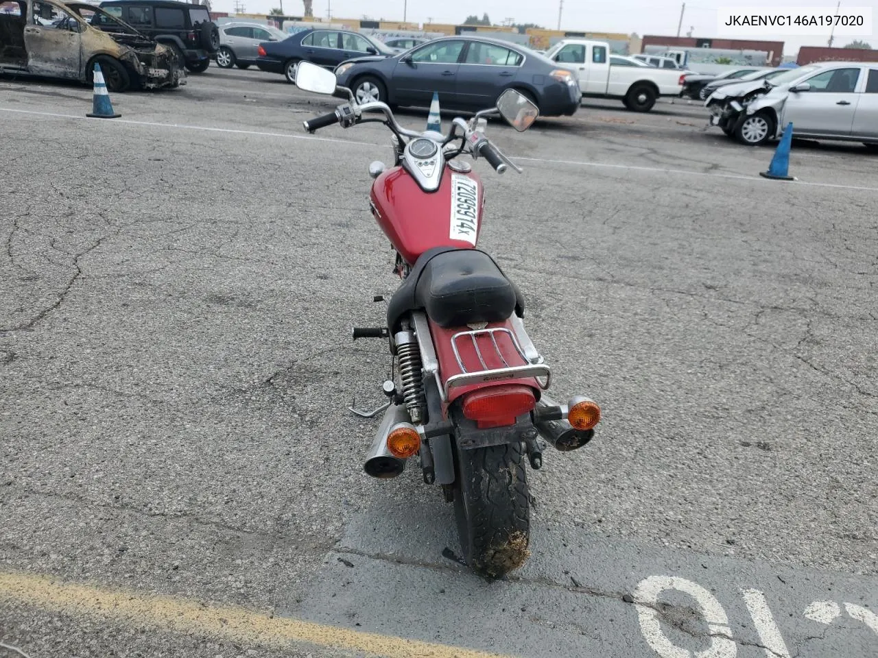 2005 Kawasaki En500 C VIN: JKAENVC146A197020 Lot: 72095914