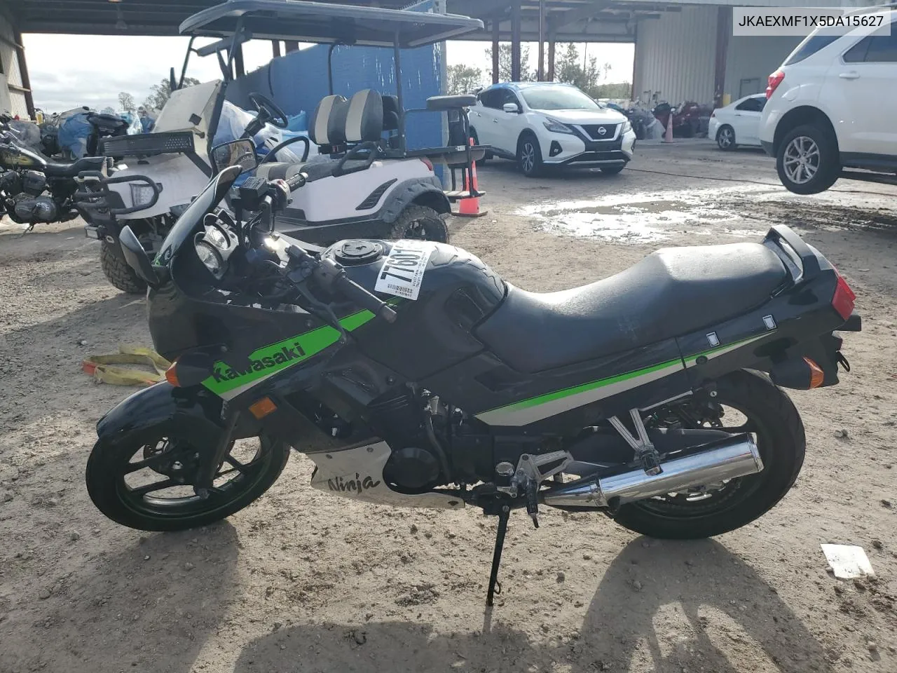 2005 Kawasaki Ex250 F VIN: JKAEXMF1X5DA15627 Lot: 77601364