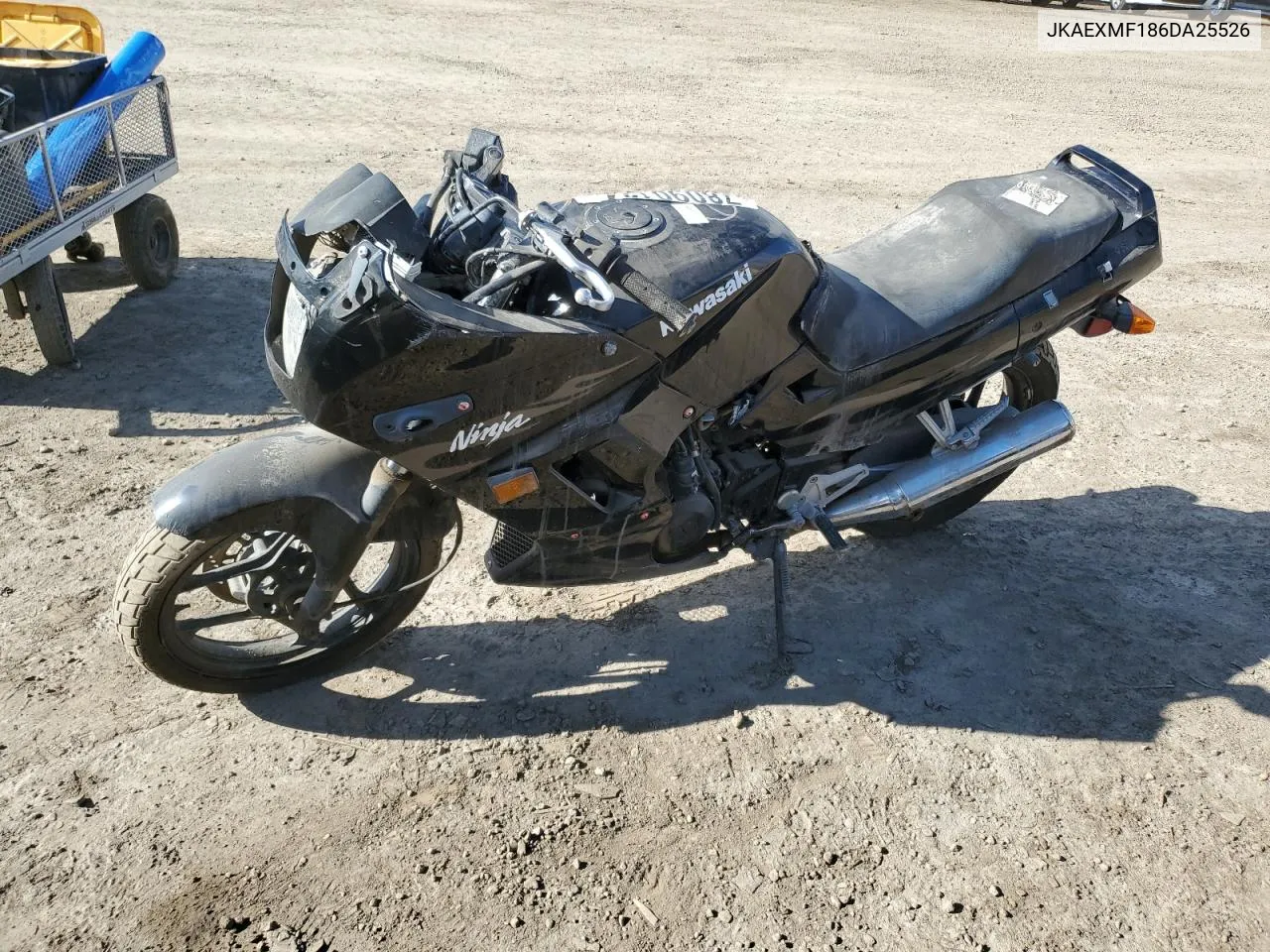 2006 Kawasaki Ex250 F VIN: JKAEXMF186DA25526 Lot: 78090134