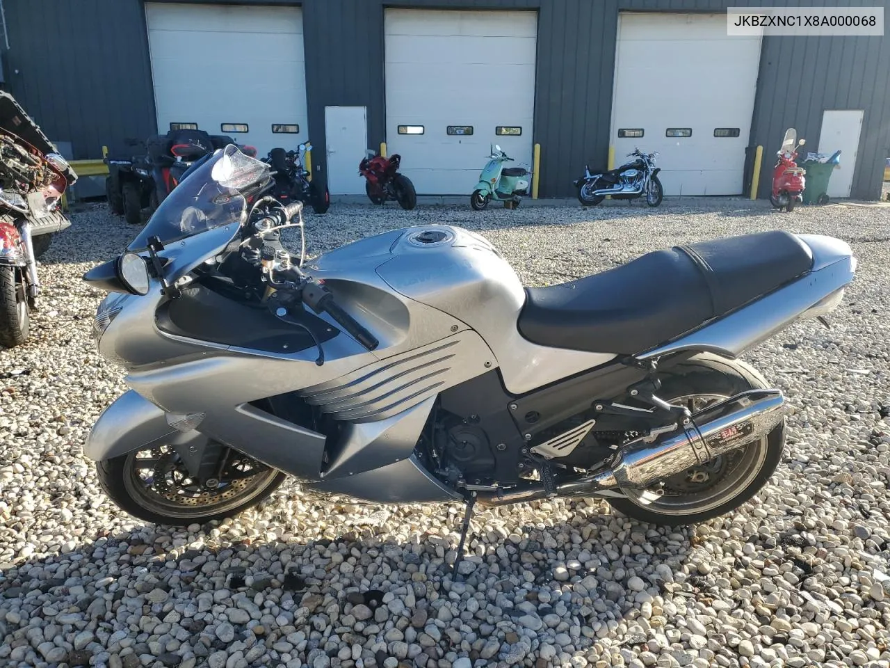 2008 Kawasaki Zx1400 C VIN: JKBZXNC1X8A000068 Lot: 75639704