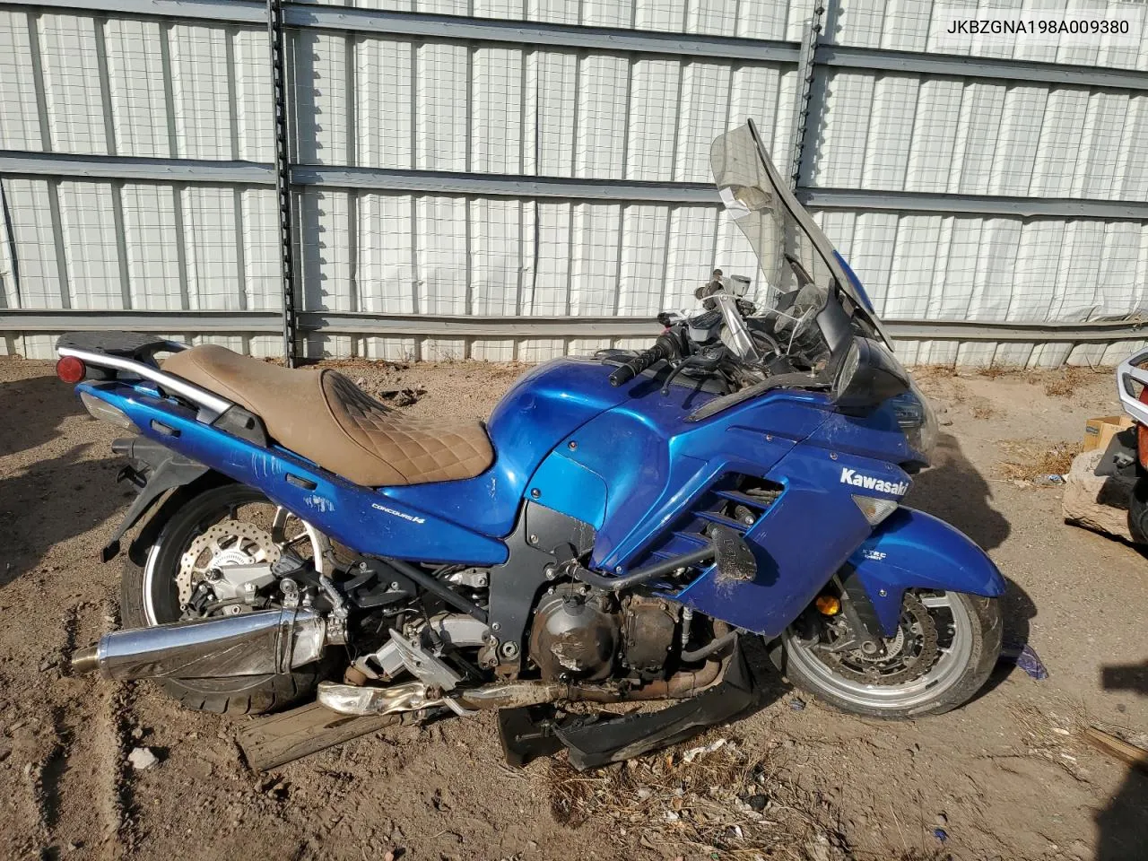 JKBZGNA198A009380 2008 Kawasaki Zg1400 A