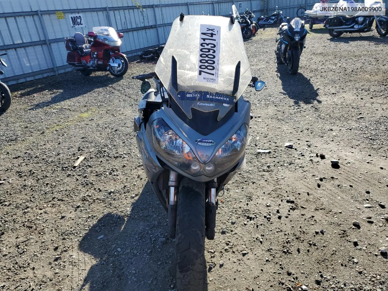 2008 Kawasaki Zg1400 A VIN: JKBZGNA198A009900 Lot: 78889314