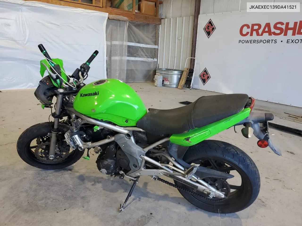 2009 Kawasaki Ex650 C VIN: JKAEXEC139DA41521 Lot: 75347343