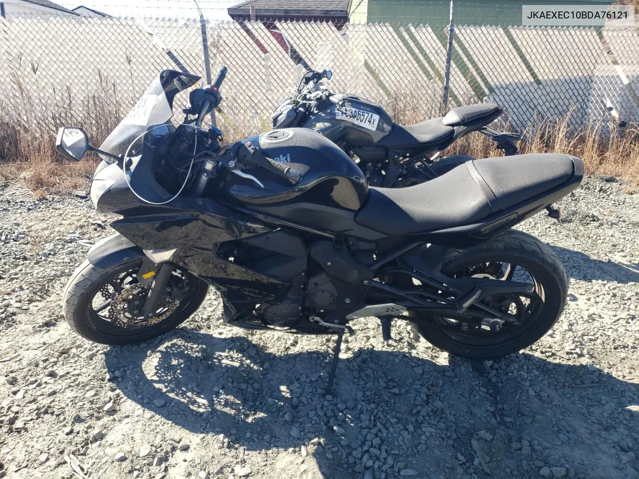 2011 Kawasaki Ex650 C VIN: JKAEXEC10BDA76121 Lot: 77738984