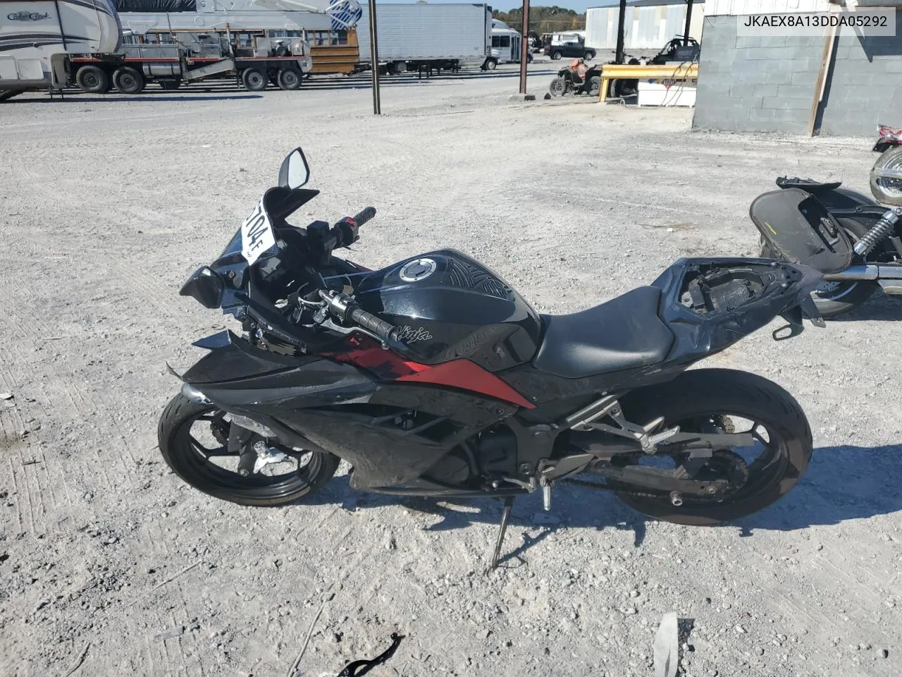 2013 Kawasaki Ex300 A VIN: JKAEX8A13DDA05292 Lot: 77656704