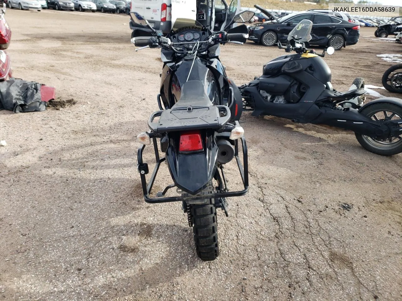 2013 Kawasaki Kl650 E VIN: JKAKLEE16DDA58639 Lot: 79243734