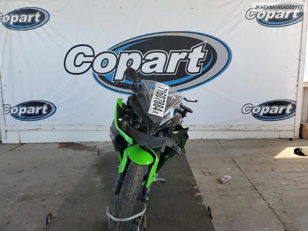 2014 Kawasaki Ex300 A VIN: JKAEX8A16EA003777 Lot: 71607884