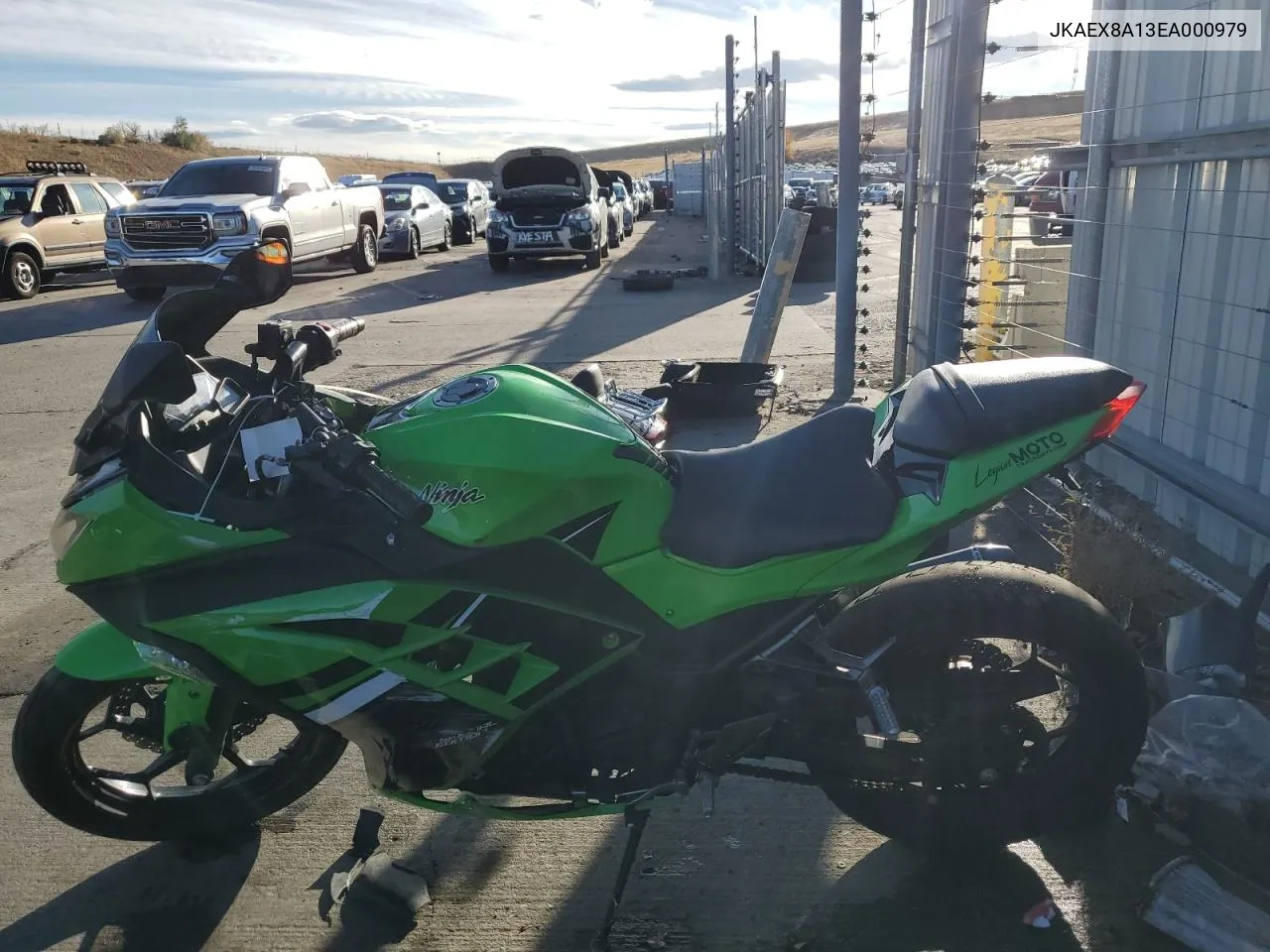 2014 Kawasaki Ex300 A VIN: JKAEX8A13EA000979 Lot: 78426464