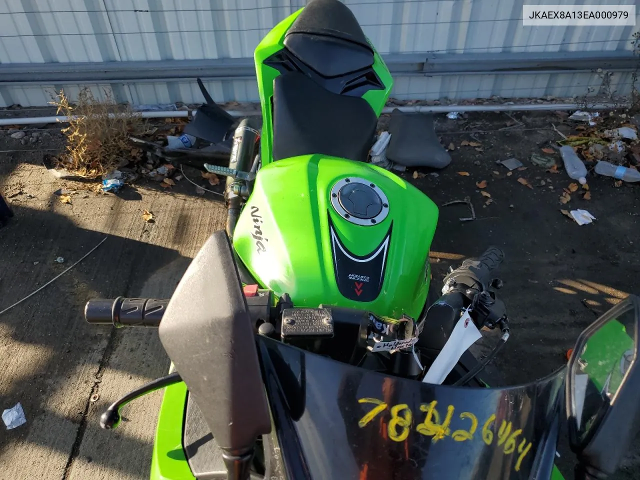 2014 Kawasaki Ex300 A VIN: JKAEX8A13EA000979 Lot: 78426464